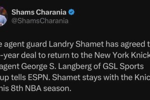 签了！28岁射手加盟尼克斯！谢谢你，西蒙斯