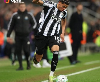 星空体育在线登录-36.3km/h，奥苏拉对阵曼联比赛中创造本赛季英超前锋最快速度