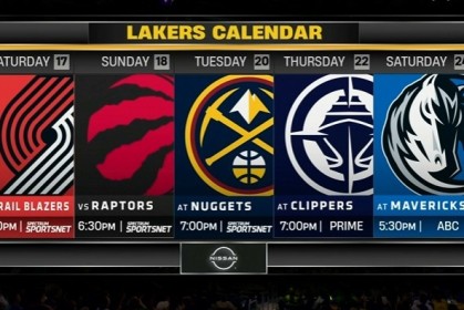 星空体育官网-过去五场1胜4负！湖人未来五战对手：开拓者、龙、掘金、船、侠